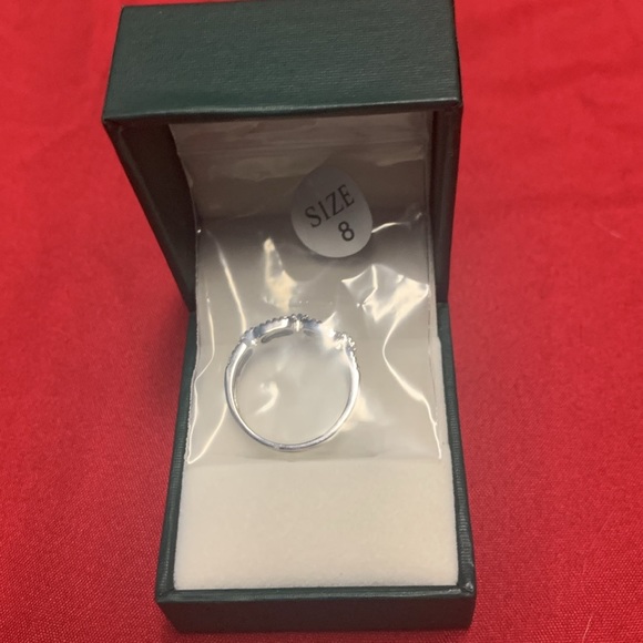 NEW Stunning Moissanite D link chain style band - Picture 7 of 9